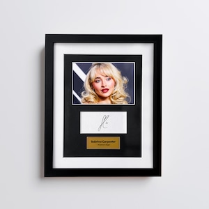 Sabrina carpenter autograph - Etsy 日本