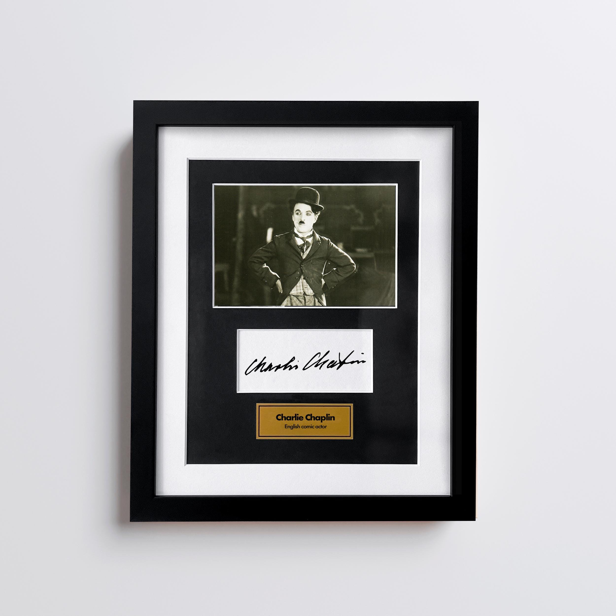 Charlie Chaplin Autograph - Etsy