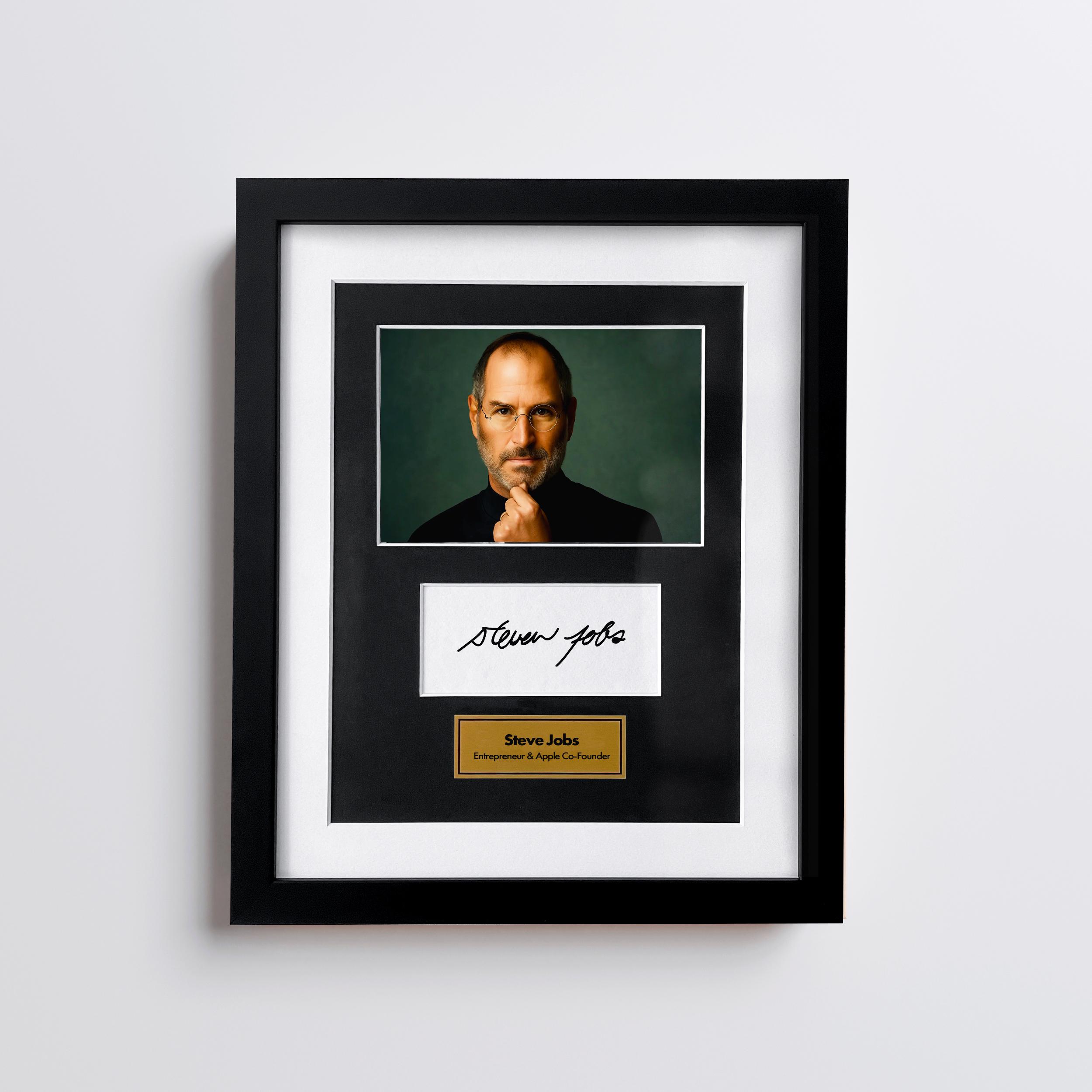 Steve jobs autograph - Etsy 日本