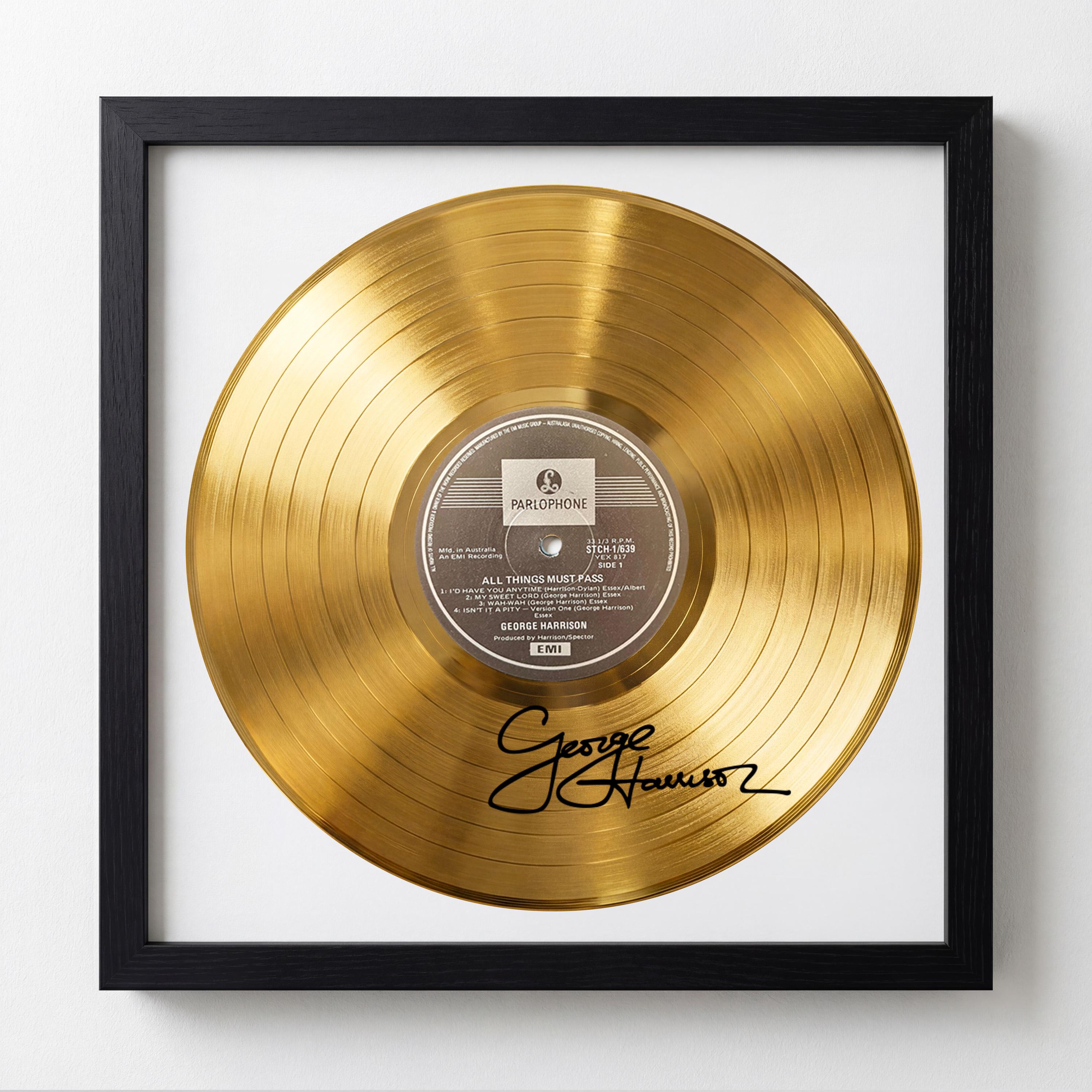 Beatles Gold Record - Etsy