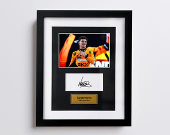 Lando Norris Autograph Photo – Signed Photo Facsimile