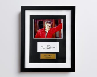 James Dean Autograph Photo – Signed Photo Facsimile