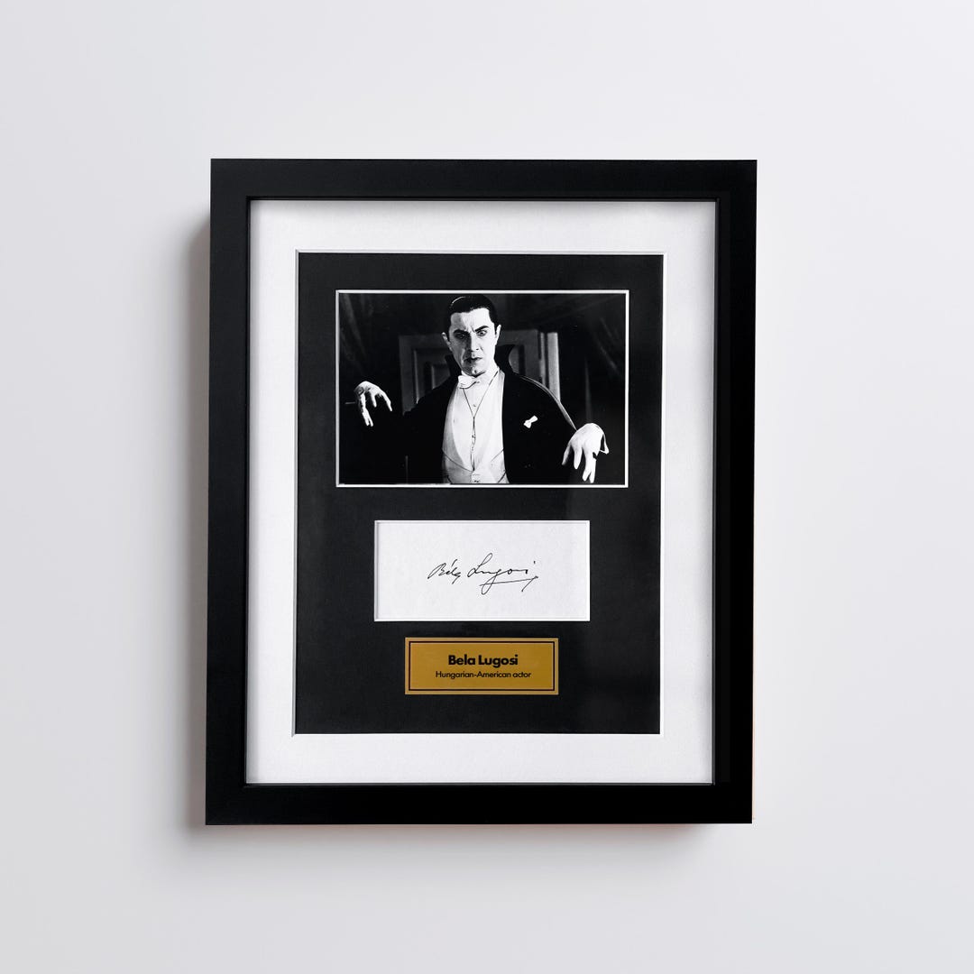Bela Lugosi Autograph Photo – Signed Photo Facsimile - Etsy