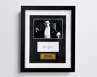 Bela Lugosi Autogramm Foto – Signiertes Foto Faksimile
