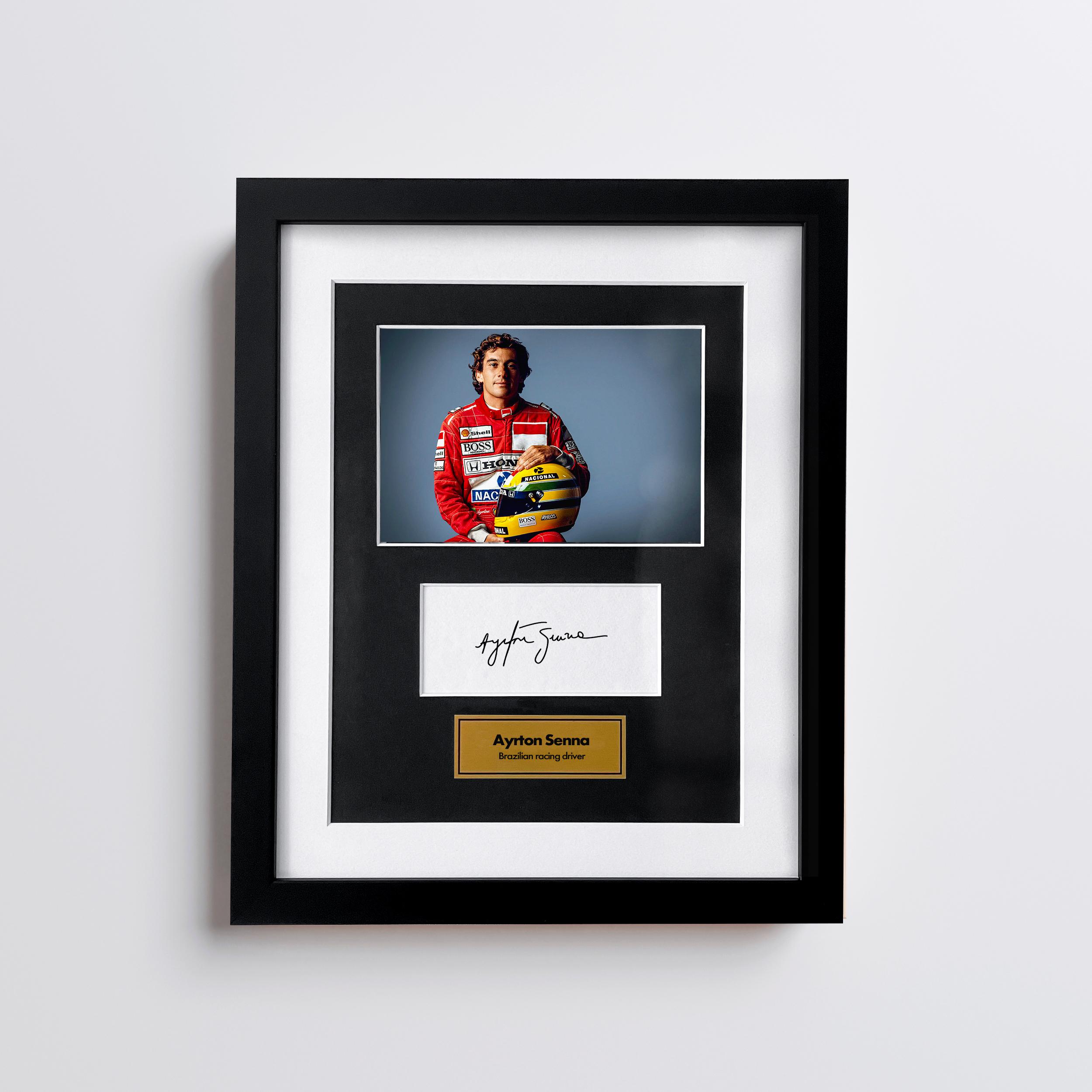 Ayrton senna signed - Etsy 日本