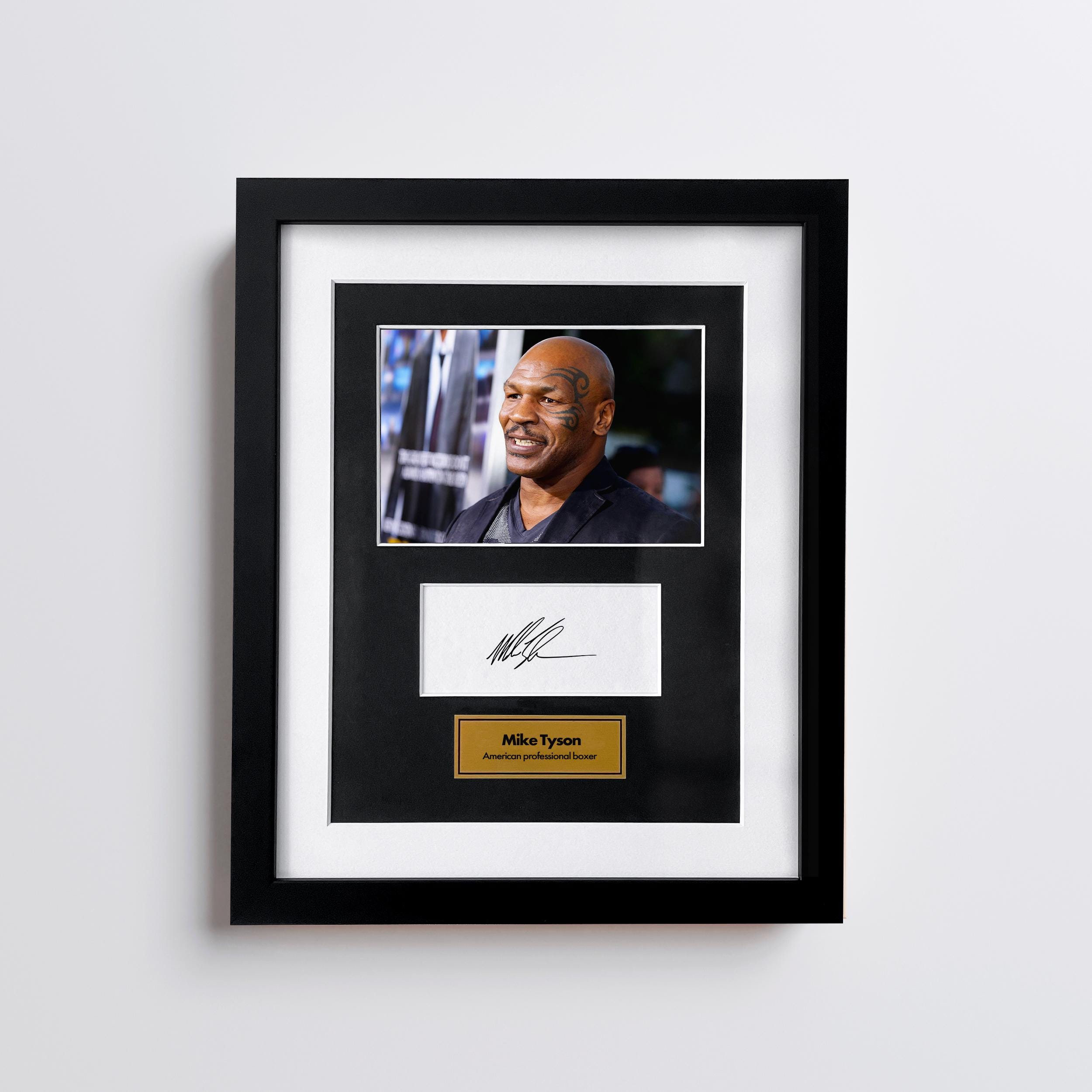 Mike Tyson Signed Print - Etsy