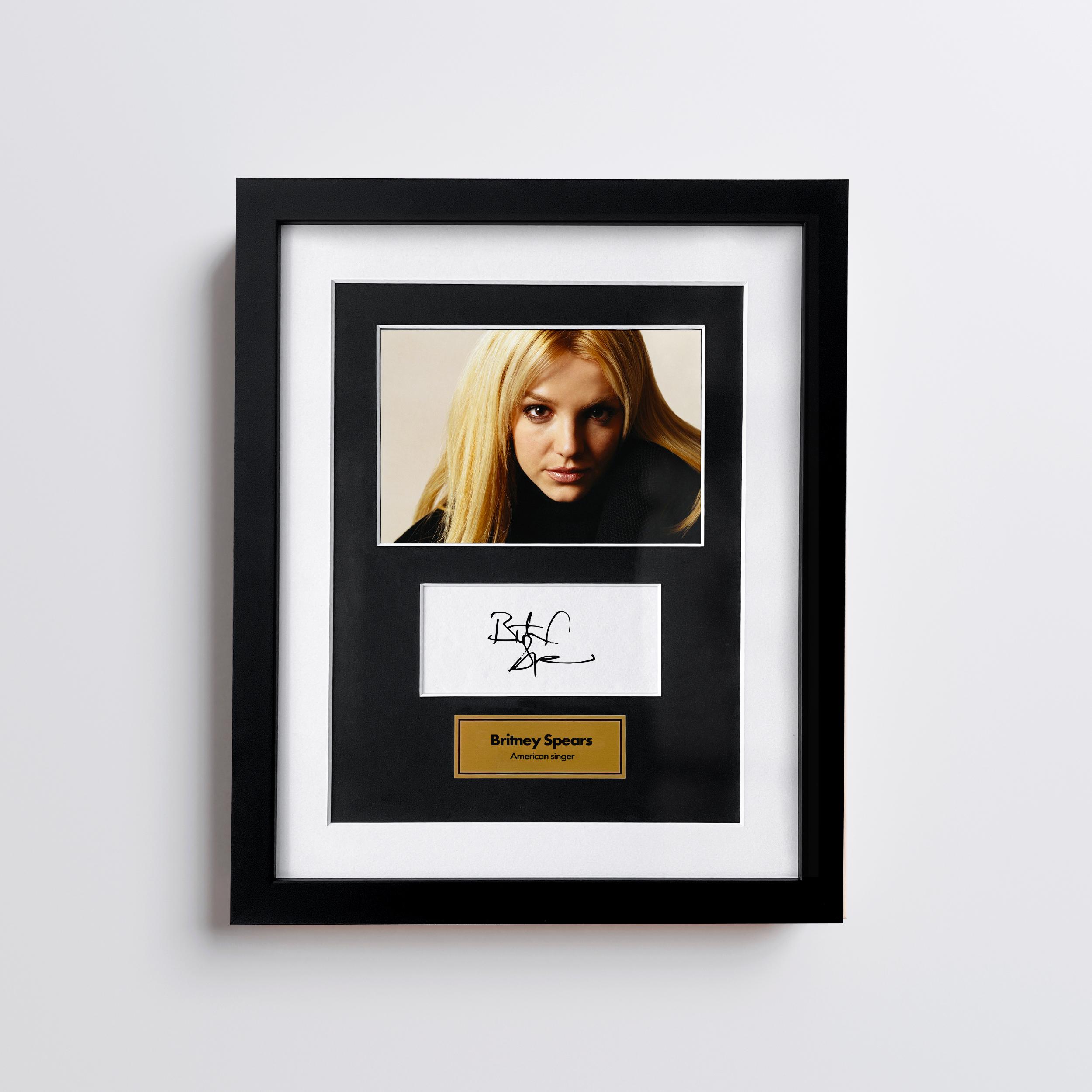 Britney Spears Autograph - Etsy
