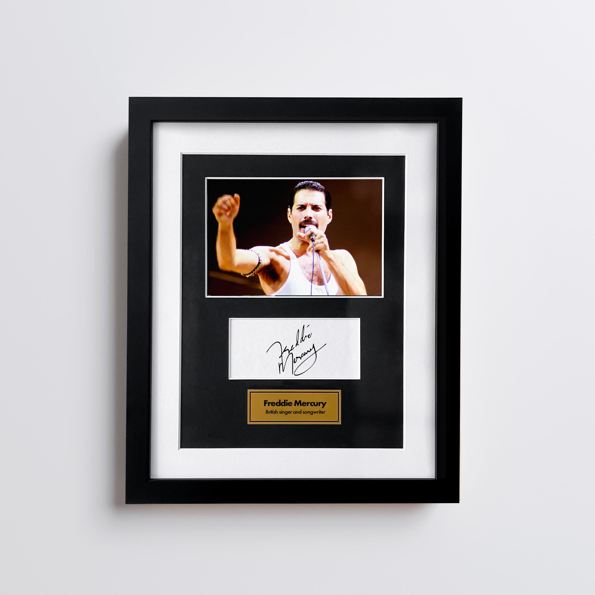 【Queen】サイン フレディ・マーキュリー Freddie Mercury Queen】サイン フレディ・マーキュリー Freddie Mercury Queen】サイン