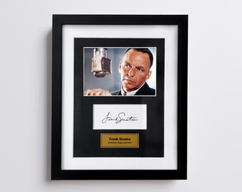 Frank Sinatra Autograph Photo – Signed Photo Facsimile