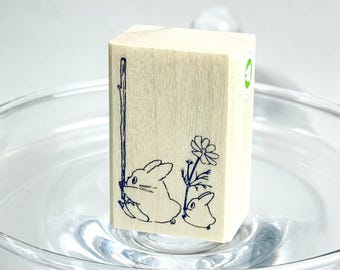 Ghibli Totoro Médio e Pequeno - Carimbo Complementar de Fita Adesiva