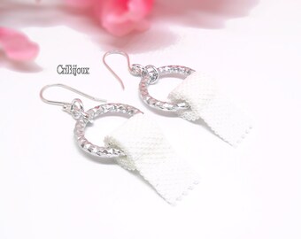 Boucles d'oreilles drôles, bijoux argent 925 fait main, bizarrerie, bijoux originaux, bijoux fantastique, cadeau amitié cadeau unique jovial