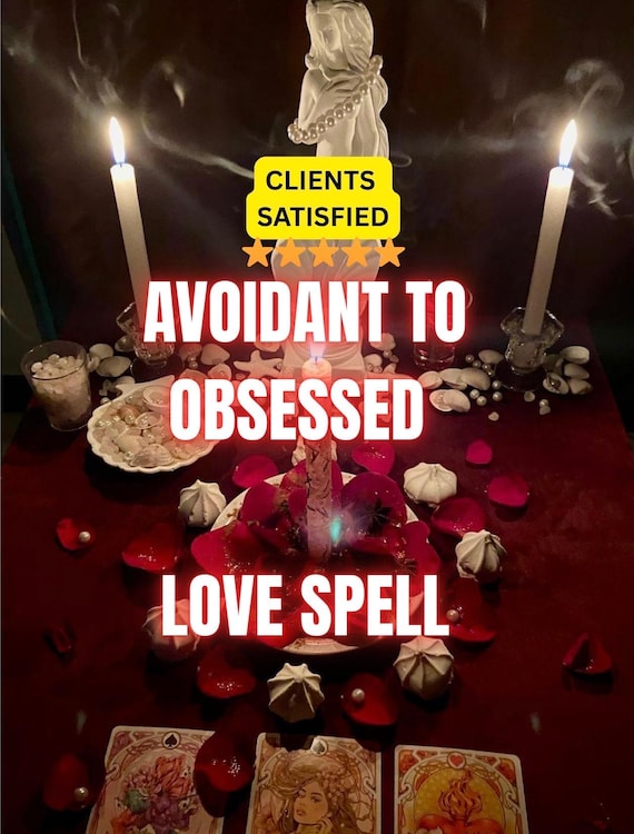 Powerful-Same Hour-AVOIDANT OBSESSION Love Spell By WildWitchWoodByFreya-For Ex And Stubborn Target-Come Back To Me-Fast Acting-Etsy Witch