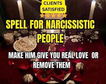 Same Hour-NARCISSISTIC People Love Spell By WildWitchWoodByFreya-For Ex And Stubborn Target-Come Back To Me-Fast Acting-Etsy Witch