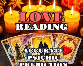 Stessa ora - PREVISIONE D'AMORE - Lettura psichica approfondita in giornata di Freya Etsy Witch - 2026 accurata - Consegna in giornata