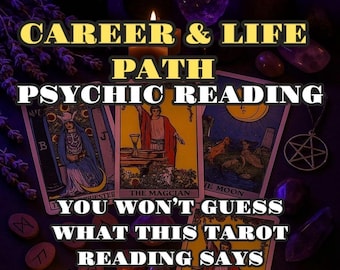 Same Hour-CAREER & LIFE PATH- Same Day Psychic Predictions By Freya Etsy Witch-2026 Accurate-Same Day Delivery