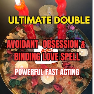 Same Hour-AVOIDANT OBSESSION Love Spell By WildWitchWoodByFreya-For Ex And Stubborn Target-Come Back To Me-Fast Acting-Etsy Witch