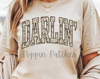 Camo Darlin' Gildan T-shirt | Sand