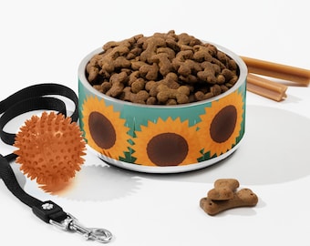 Sunflower Pet Bowl