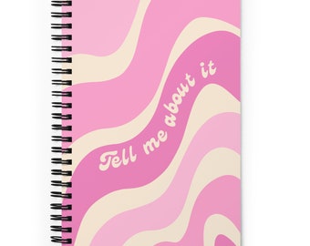 Journal Notebook Spiral Gift for Writer Daily Mindfulness Journal Prayer Notebook Journal for Women Gift Journal Diary Pink Bullet Journal