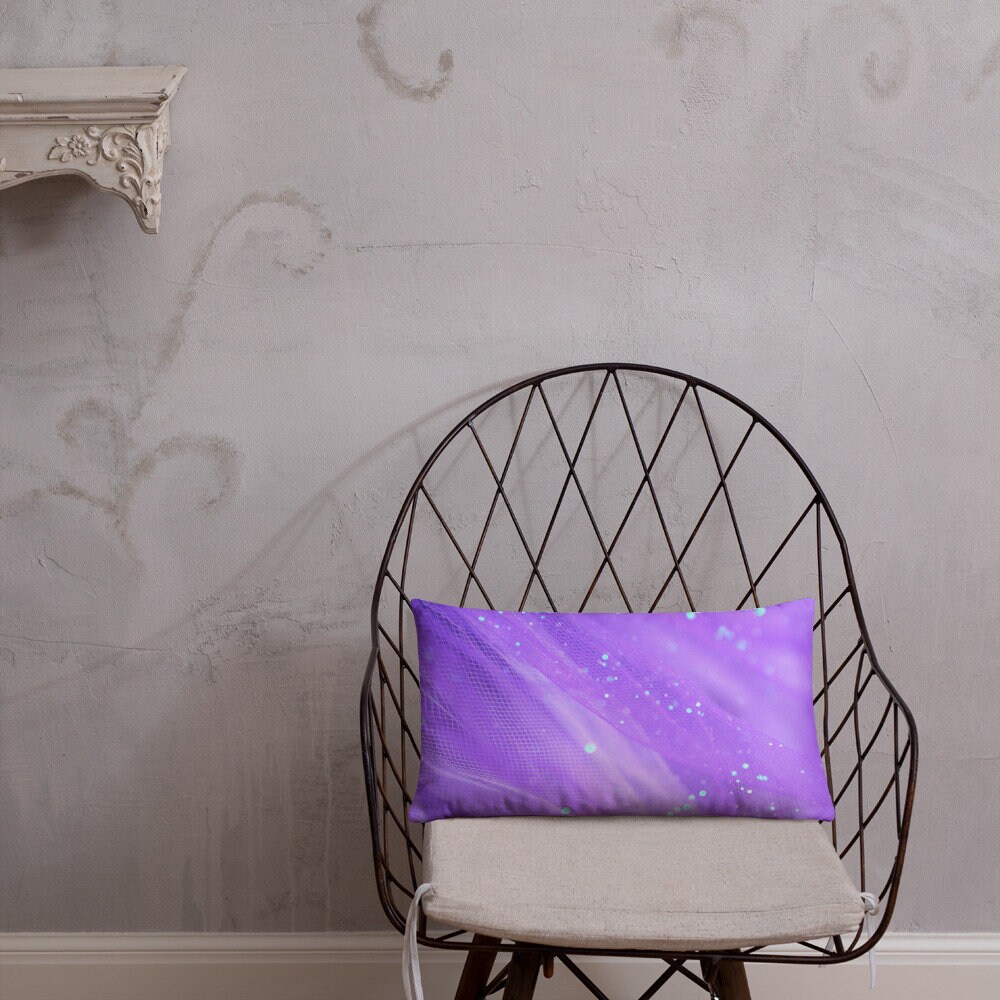 purple pillow insert