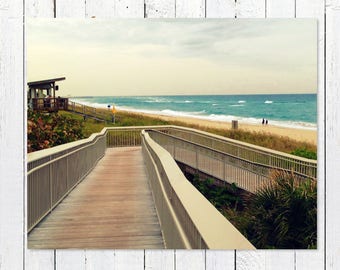 Beach Decor Prints | Beach Photography | Turquoise Sea, Teal Ocean Waves | Beach Pictures | Beach House Wall Art | Beach Theme Gifts |