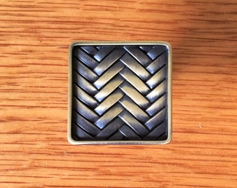 Weave Drawer Knobs Etsy