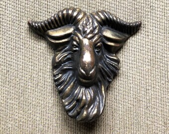 goat belt buckle