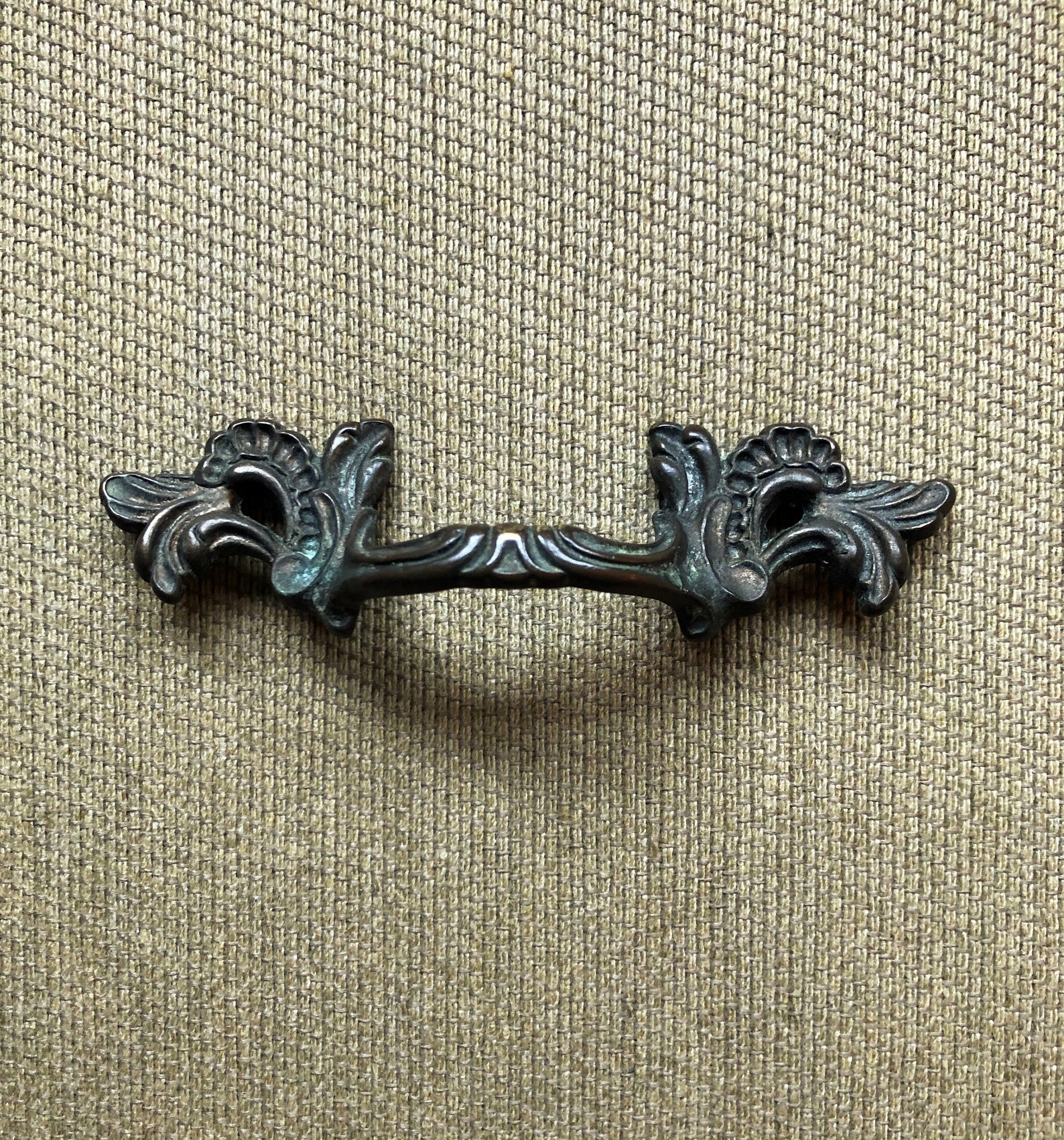 Vintage French Provincial Brass Drawer Pulls Victorian Brass Etsy