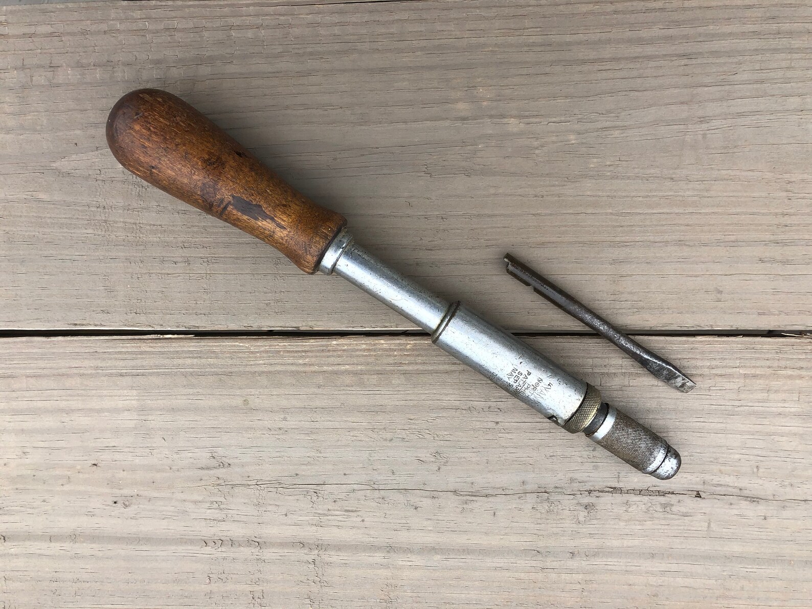 Yankee North Bros Push Drill Screwdriver No 30A With 1 Bit 8 Etsy