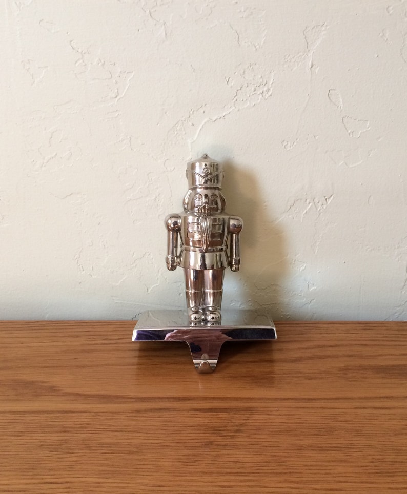 Toy Soldier Stocking Holder Hanger Nutcracker Christmas Etsy