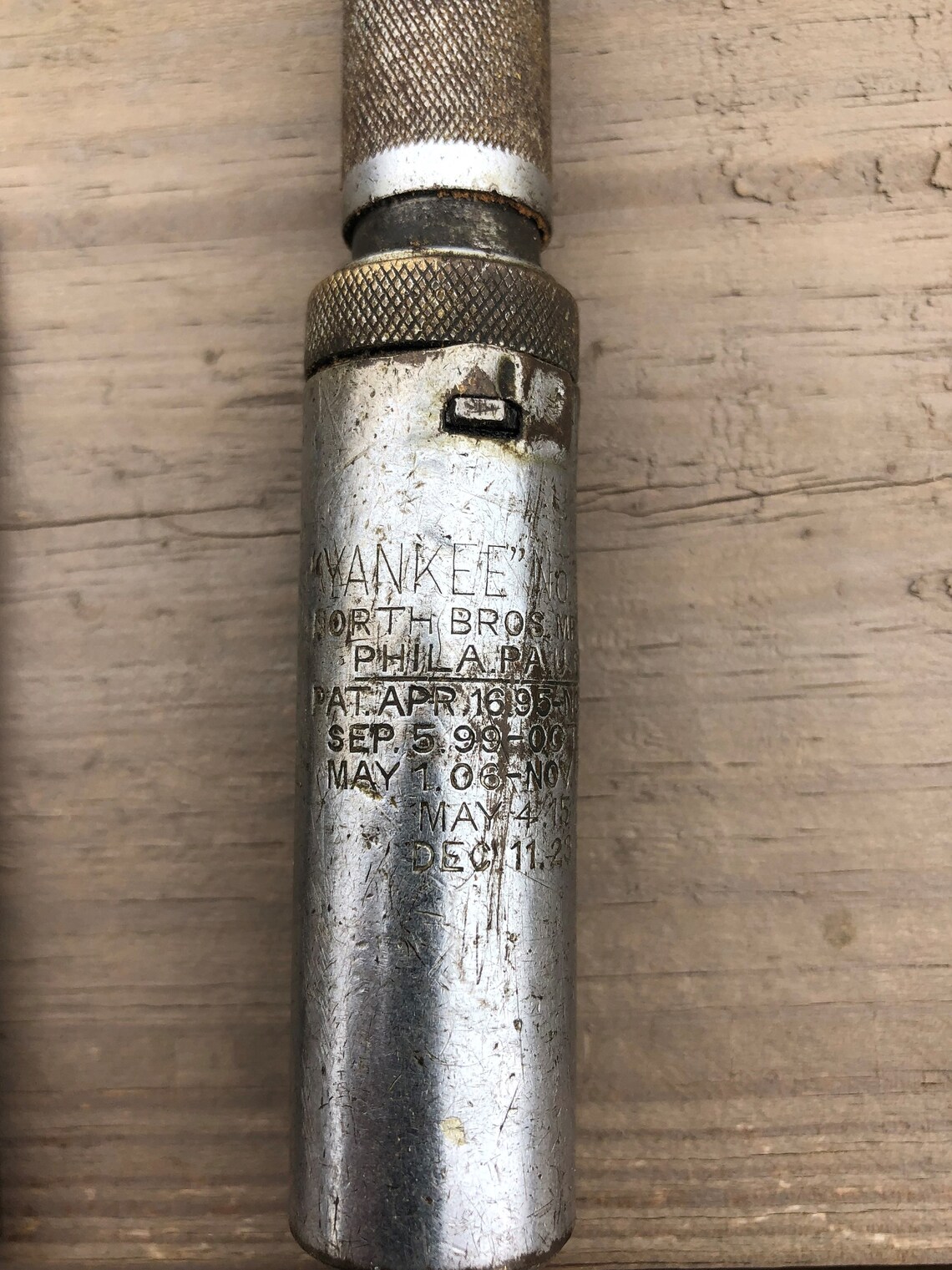 Yankee North Bros Push Drill Screwdriver No 30A With 1 Bit 8 Etsy