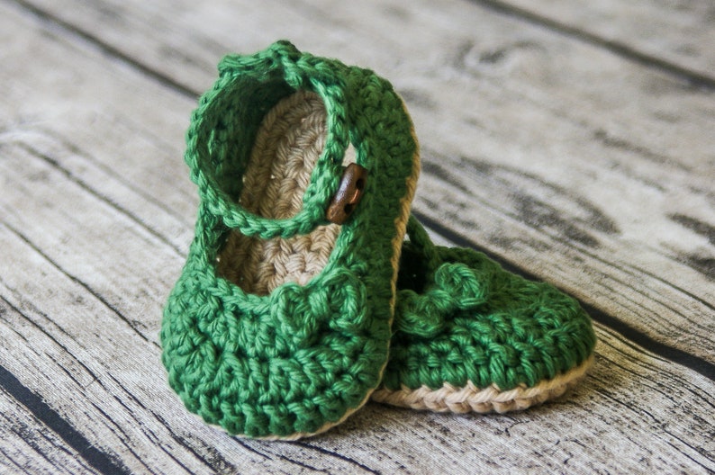 Crochet Baby Pattern  Maddie Mary Janes Crochet Pattern  afbeelding 4