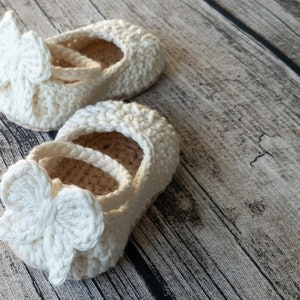 Crochet Baby Pattern Maddie Mary Janes Crochet Pattern Baby Crochet Instant download pdf file 3 baby sizes 3 strap options image 8