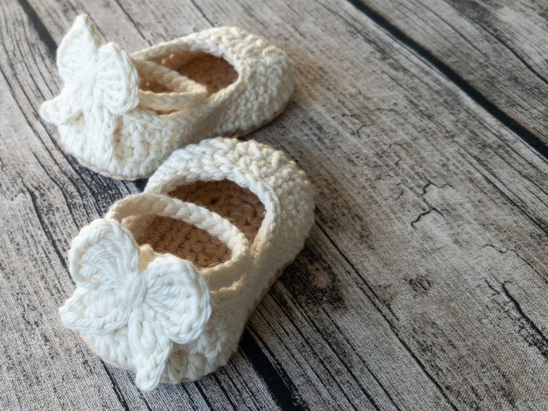 Crochet Baby Pattern Maddie Mary Janes Crochet Pattern Baby Crochet Instant download pdf file 3 baby sizes 3 strap options image 5