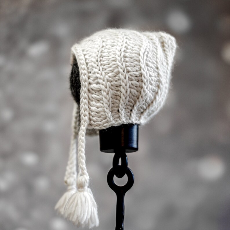 Heirloom Baby Bonnet Crochet Pattern