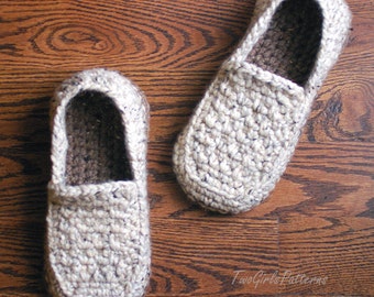 Crochet Pattern for Super Pack of Mens Loafers - Crochet Pattern 122 - Instant Download L