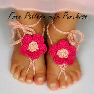 Crochet Baby Pattern Sandals Carefree Sandals Quick and fast crochet pattern Two Girls Patterns kc550 image 5