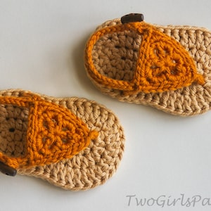 Crochet Baby Pattern Boho Sandals Crochet Pattern Baby Crochet Instant download pdf file baby sizes image 5