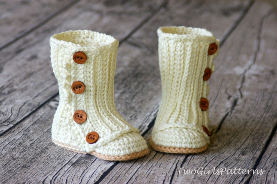 Crochet Pattern #125 Toddler Wrap Boot - Instant Download - PDF - Etsy