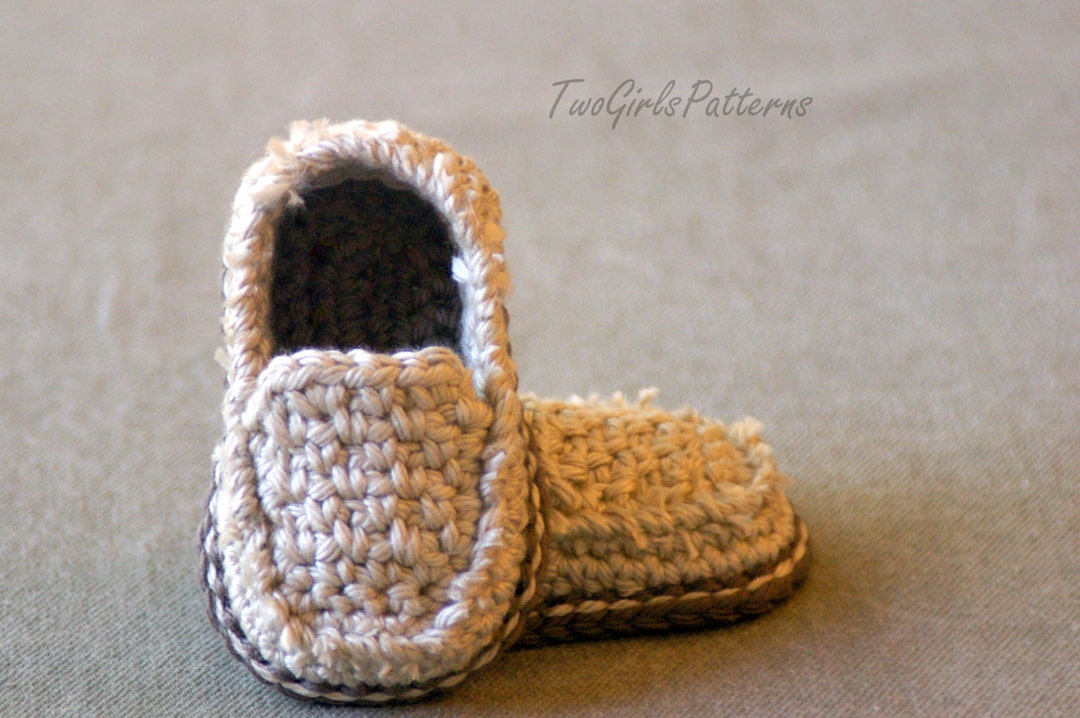 Crochet Pattern Baby Boy Lil Loafers Super Pattern Pack Comes With All 4 Variations Pattern Number 120 L Etsy