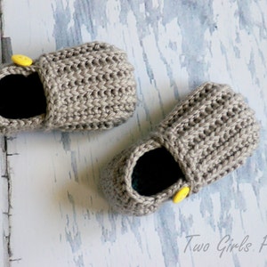 CROCHET PATTERN 115 Crochet Pattern for Jake Loafers Toddler Sizes 4-9 Toddler shoe pattern Instant Download pdf L 画像 1