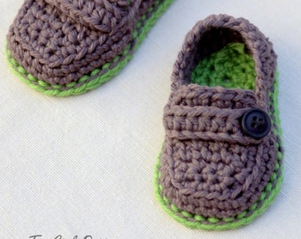 Häkelanleitung - Baby Boy - Loafers super Musterpaket mit allen 4 Varianten - Musternummer 120 L