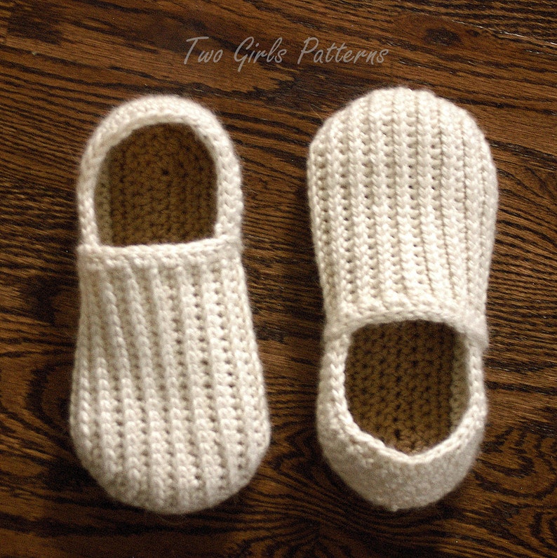 Crochet Pattern for Mens House Shoes the Lazy Day Loafers