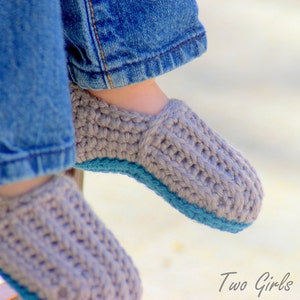 CROCHET PATTERN 115 Crochet Pattern for Jake Loafers Toddler Sizes 4-9 Toddler shoe pattern Instant Download pdf L 画像 3