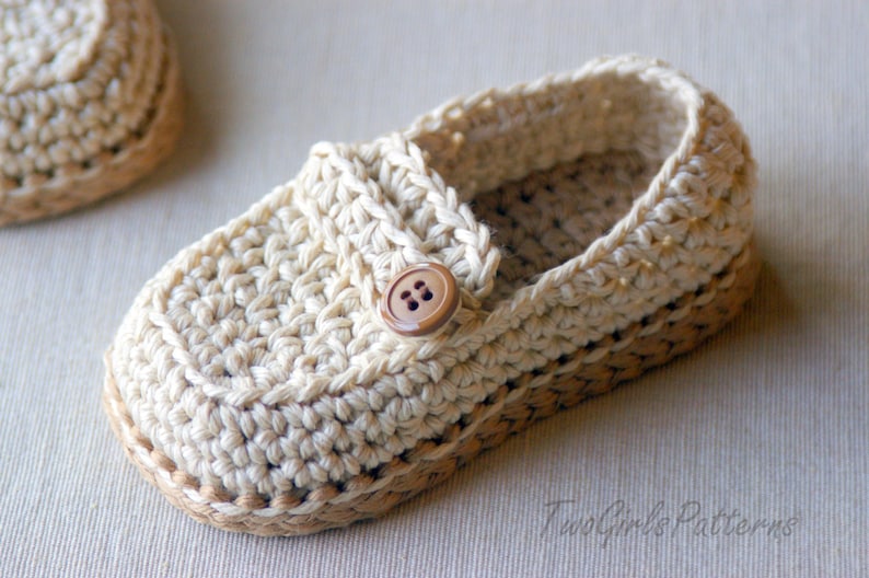 Crochet Pattern Toddler Sizes Loafers Super Pattern Pack comes with all 4 variations Includes USA Toddler Sizes 4,5,6,7,8,9 L image 3