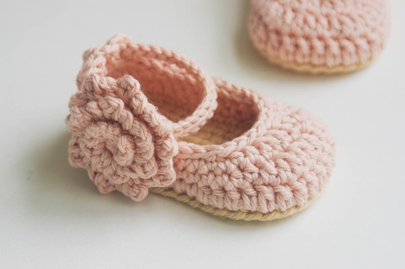 Crochet Baby Pattern Maddie Mary Janes Crochet Pattern Baby Crochet Instant download pdf file 3 baby sizes 3 strap options image 4