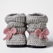 Crochet Pattern # 217 Baby Slouch Boot - Mia Boot -  Instant Download - PDF - Slouchy  kc550 