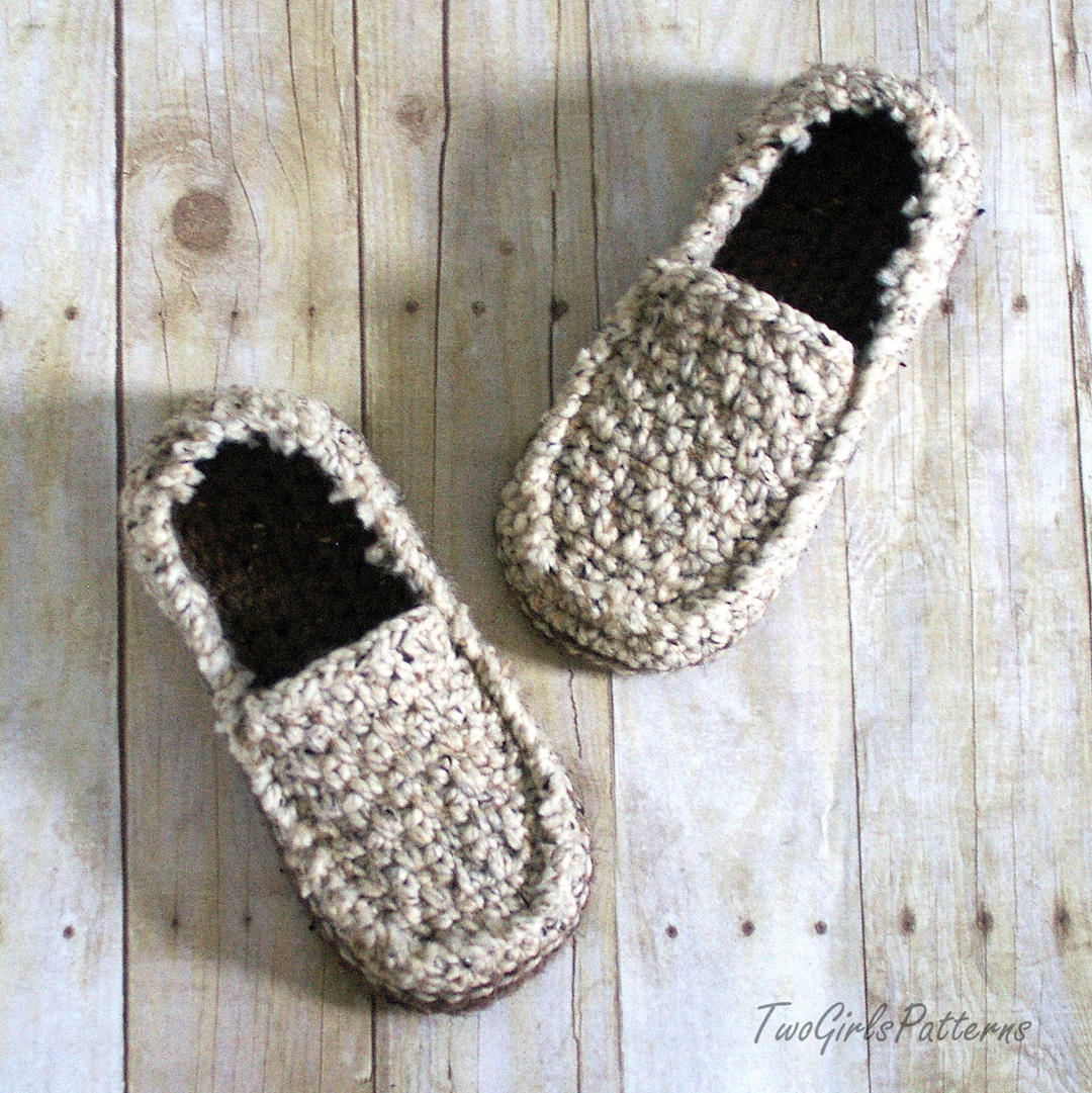 Crochet Pattern for Super Pack of Mens Loafers Crochet Pattern 122 Instant Download L