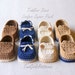 Crochet Pattern - Toddler Sizes Loafers Super Pattern Pack comes with all 4 variations - Includes USA Toddler Sizes 4,5,6,7,8,9 L 