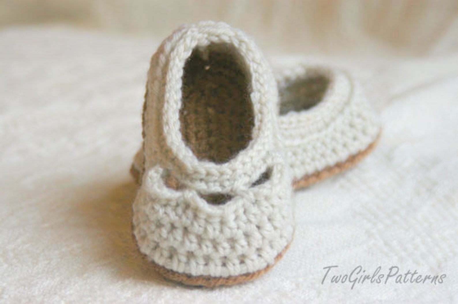 crochet patterns - baby shoe yoke ballet slipper - pdf crochet pattern number 109 - instant download l crochet patterns - baby shoe yoke ballet slipper - pdf crochet pattern number 109 - instant download l